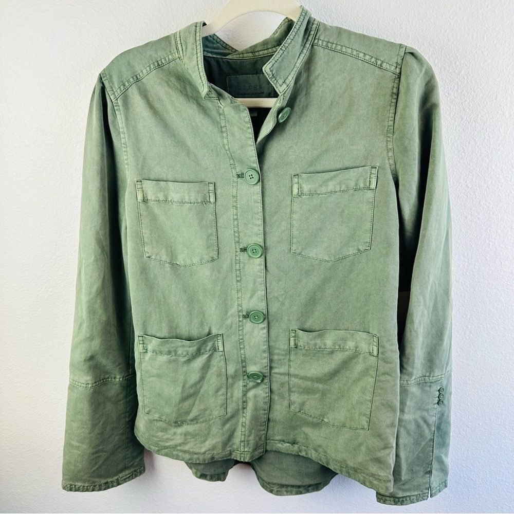 Hinge Olive Green Jacket Shacket NWT Womens Size S